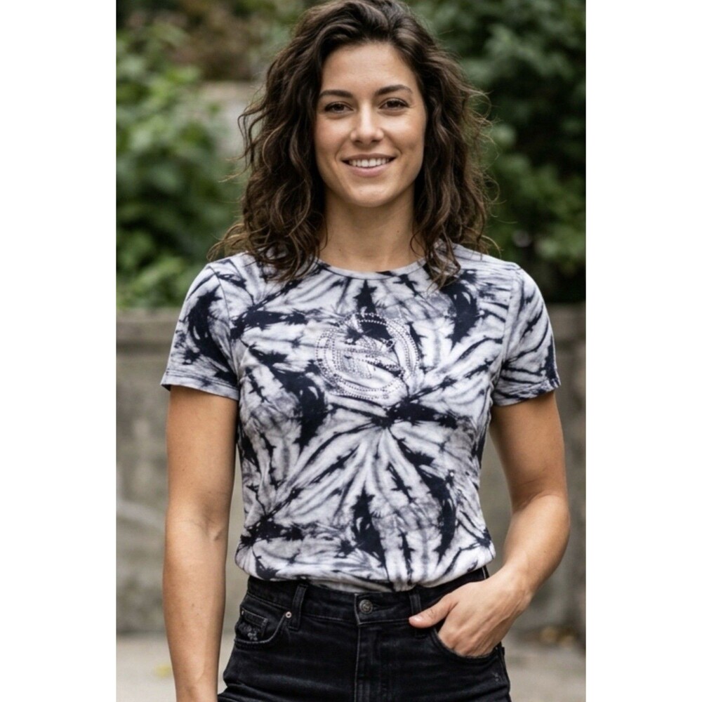 Black Spider Tie-Dye T-Shirt